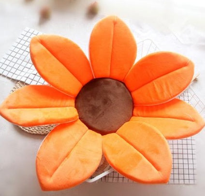 Sunflower For Baby Bath Baby Sunflower Mat - Orange