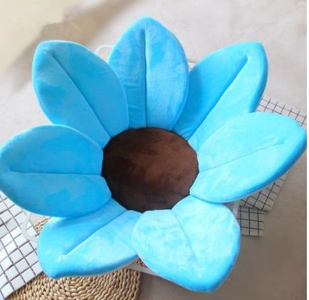 Sunflower For Baby Bath Baby Sunflower Mat - Sky blue