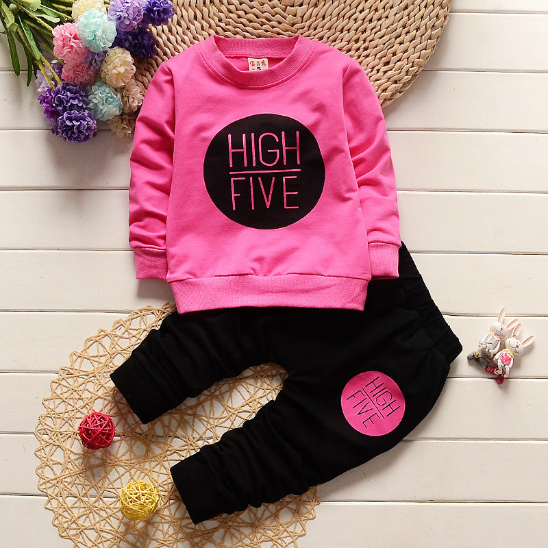 Children’s Baby Girl Two-piece Suit