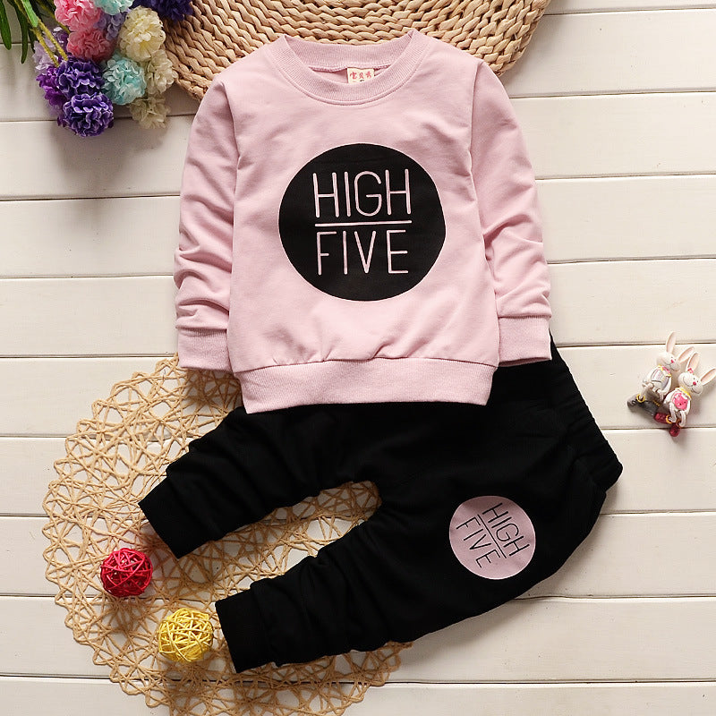 Children’s Baby Girl Two-piece Suit