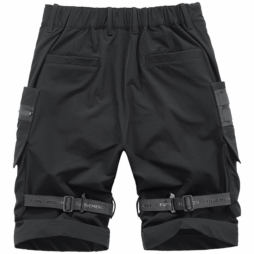 Men’s Summer Loose Fitting Sports Quick Drying Casual Black Shorts