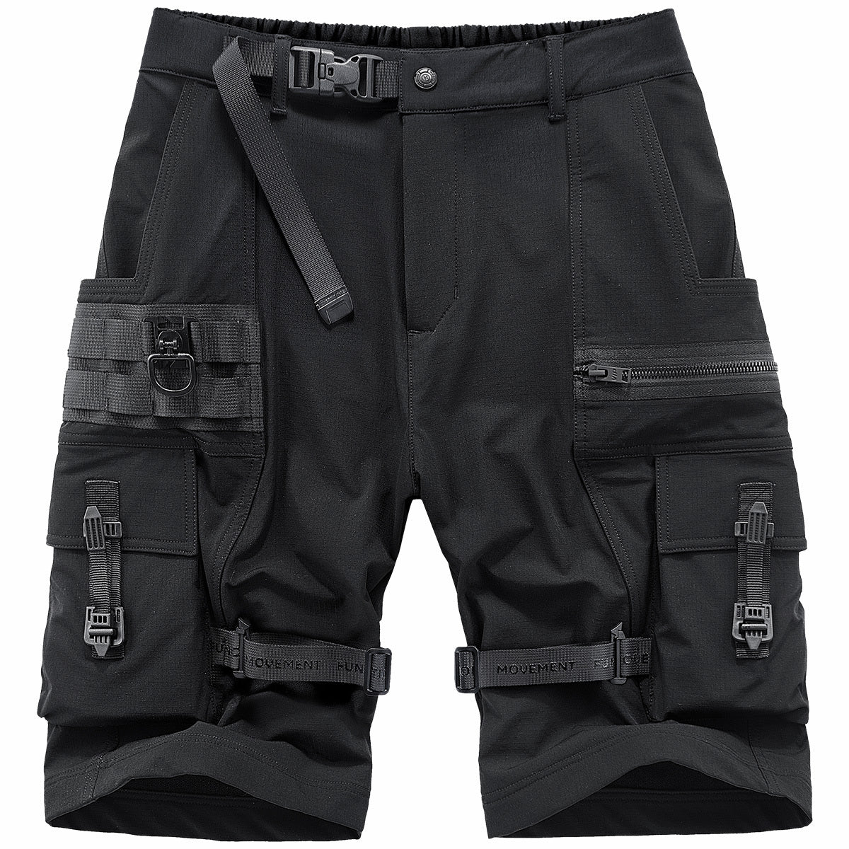 Men’s Summer Loose Fitting Sports Quick Drying Casual Black Shorts