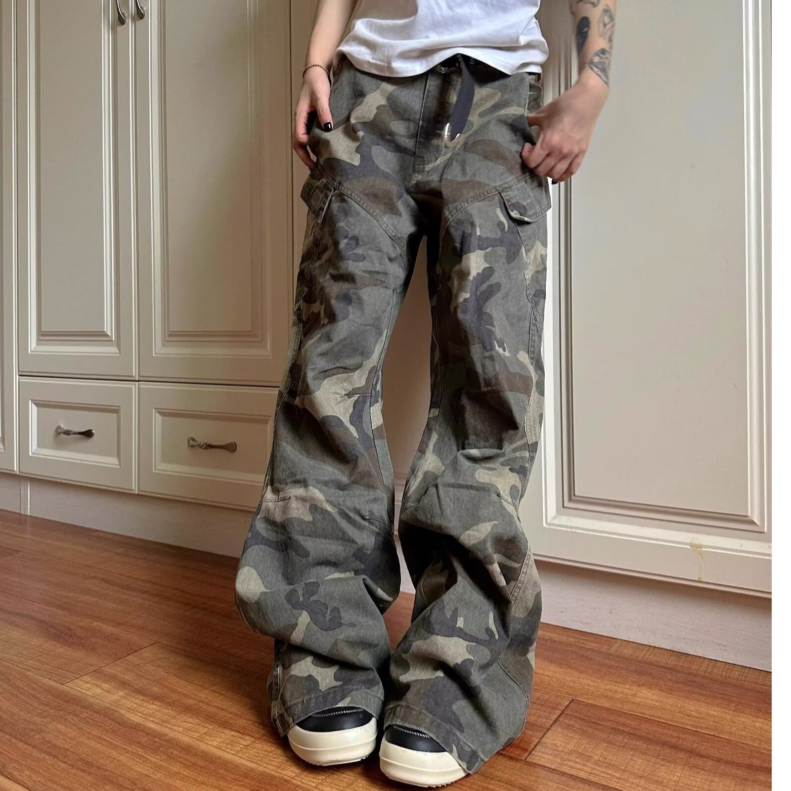 Street Niche Profile Loose Casual Pants