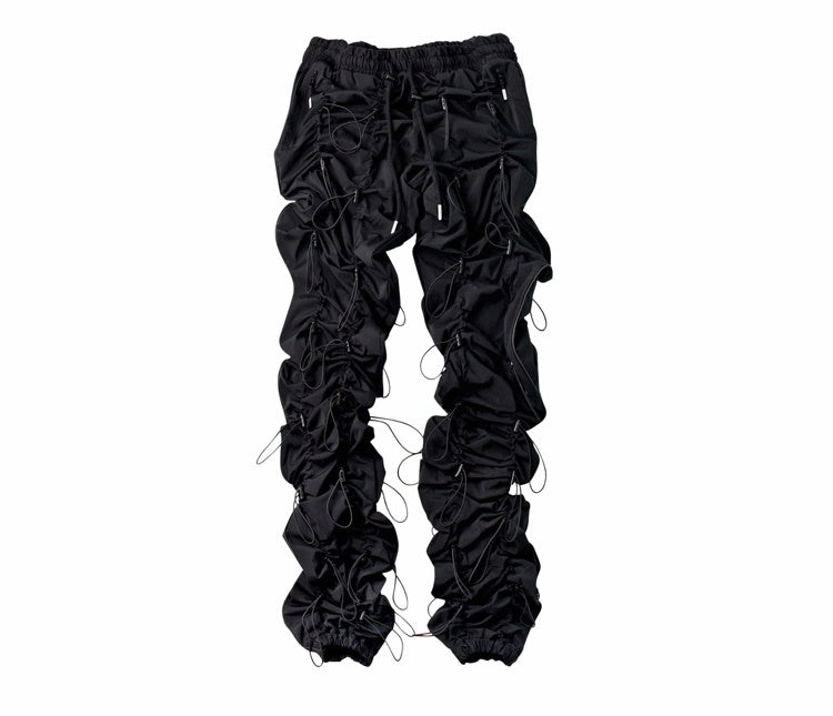 Functional drawstring slacks