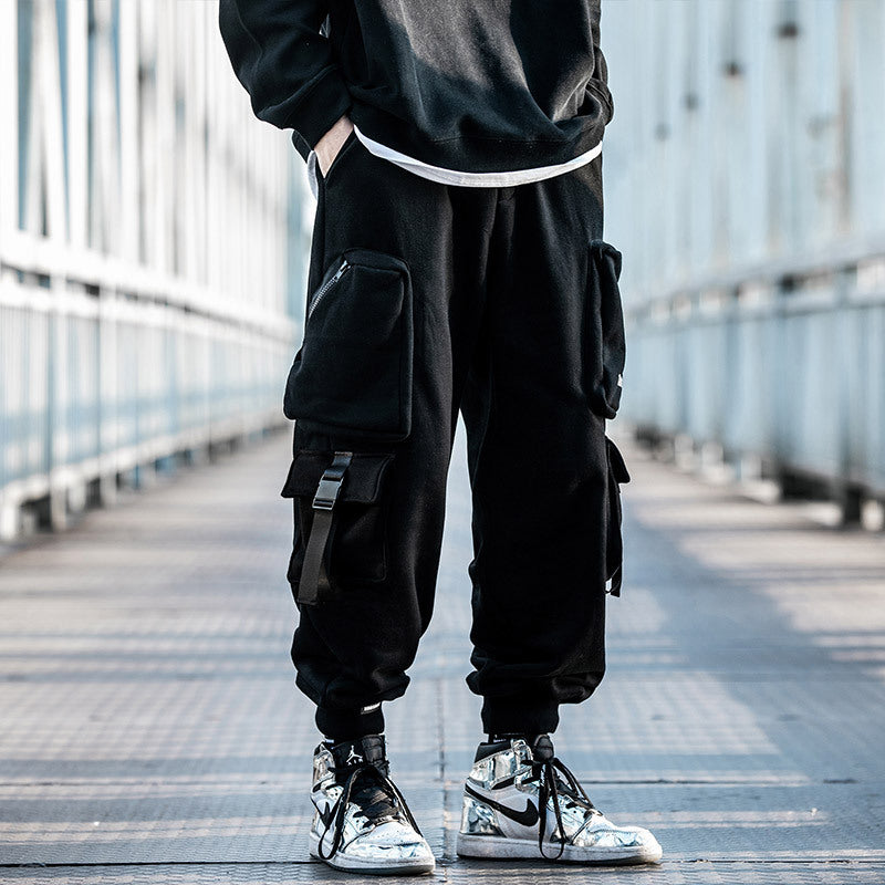 Men’s Autumn And Winter Sports Sweatpants Tide Brand Functional Wind Beam Pants