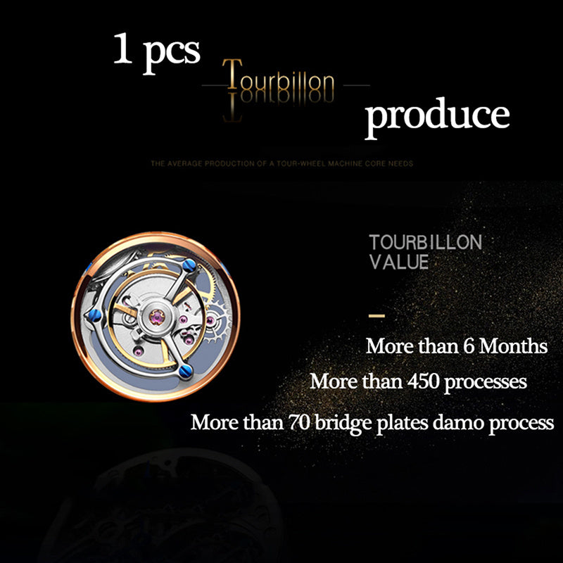 Tourbillon Time Machine Luxury Clothing For Men