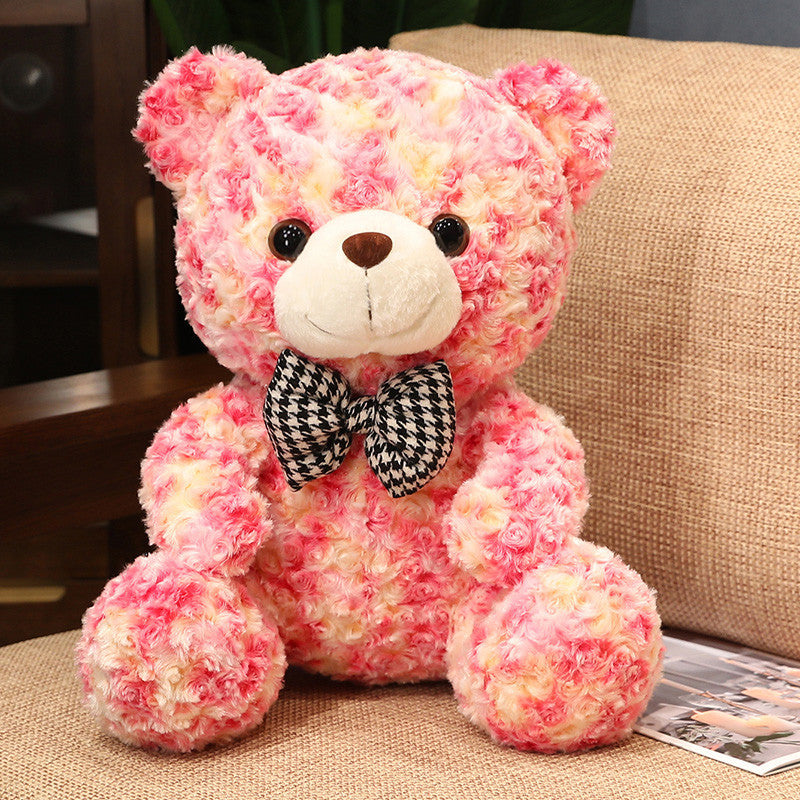 Valentines Day Cute Rose Little Bear Doll Small Size Teddy Bear Doll Ragdoll Plush Toy - Teddy Bear Red / 25cm