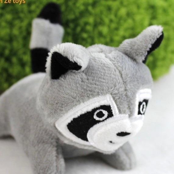 Pets Squeak Squeezing Plush Toys - Called Raccoon / 20cm
