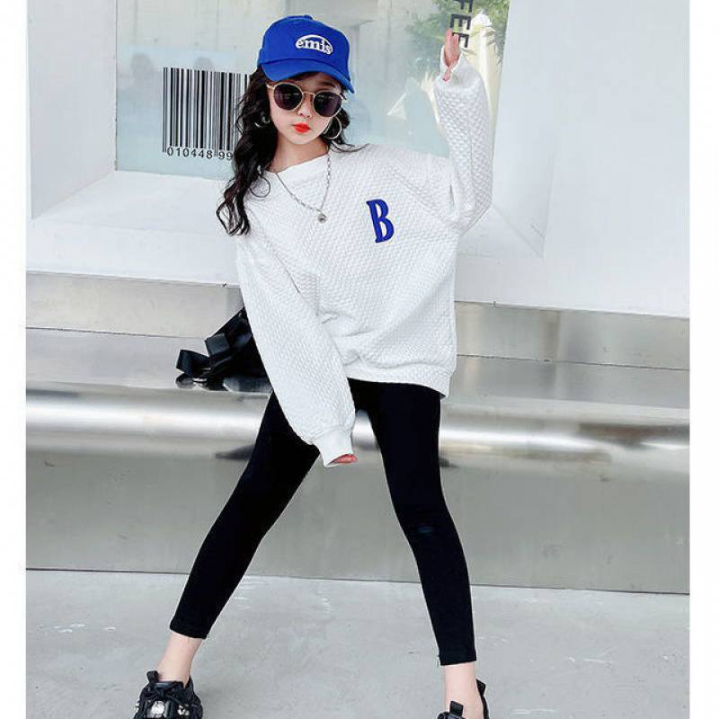 Girls’ Suits New Children’s Net Red Sweater Autumn Clothes - Pants / 100cm