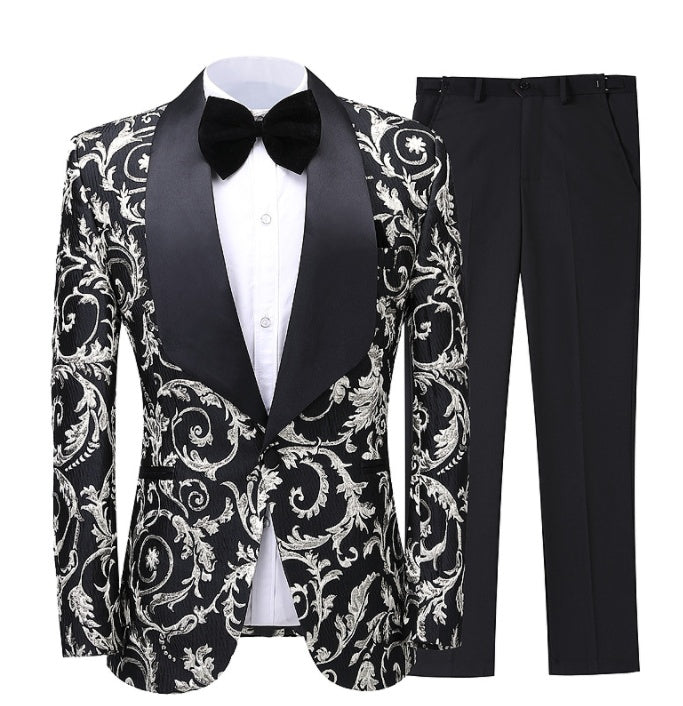 Two-piece suit men’s suit