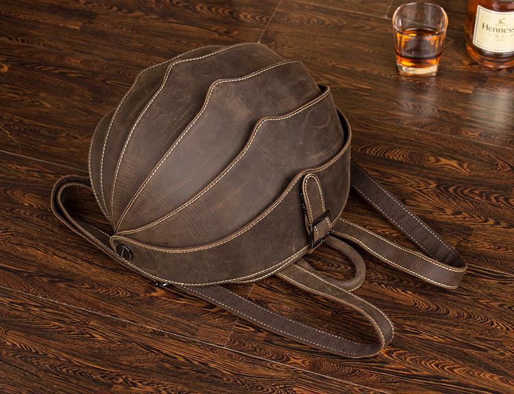 Unisex Retro Vintage Handmade Backpack - default