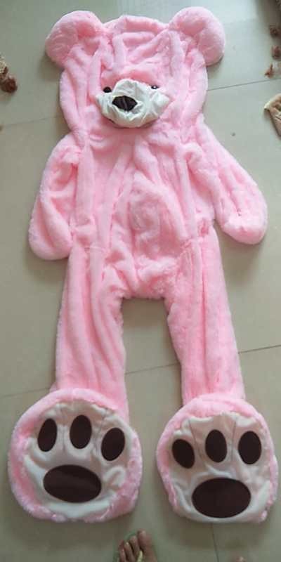 Giant Teddy Bear Plush Toy Huge Soft Toys Leather Shell - Pink / 340cm