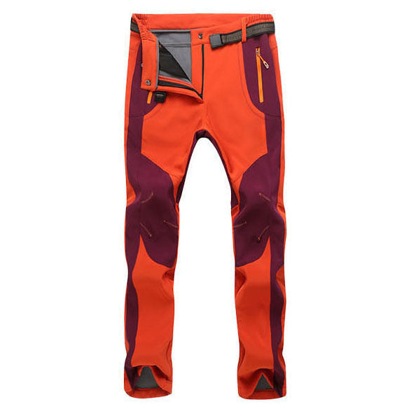 Warm And Breathable Fleece Padded Hiking Pants
