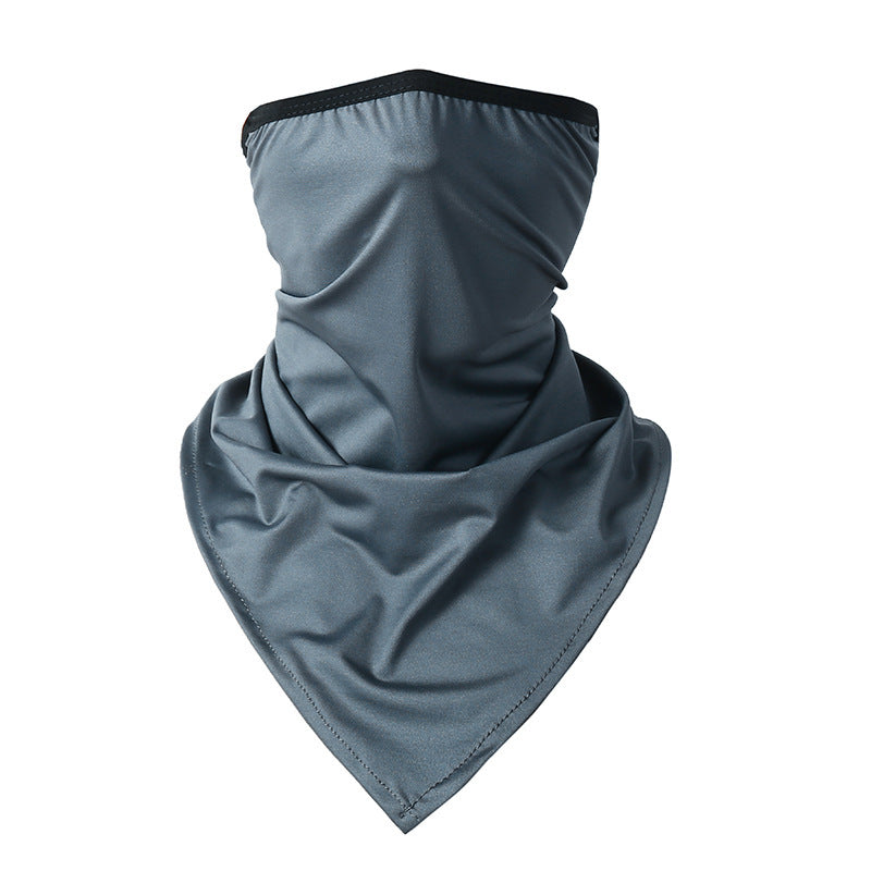 Quick-drying Breathable Outdoor Cycling Sun Protection Scarf Multifunctional Magic Headband - Dark Gray / Free Size