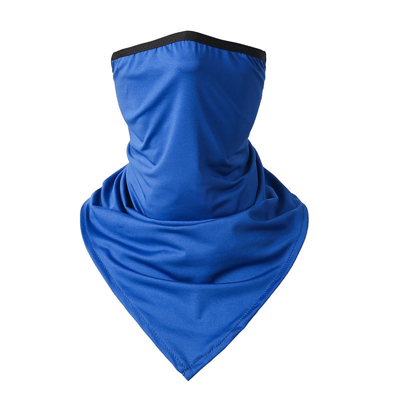 Quick-drying Breathable Outdoor Cycling Sun Protection Scarf Multifunctional Magic Headband - Sapphire Blue / Free Size