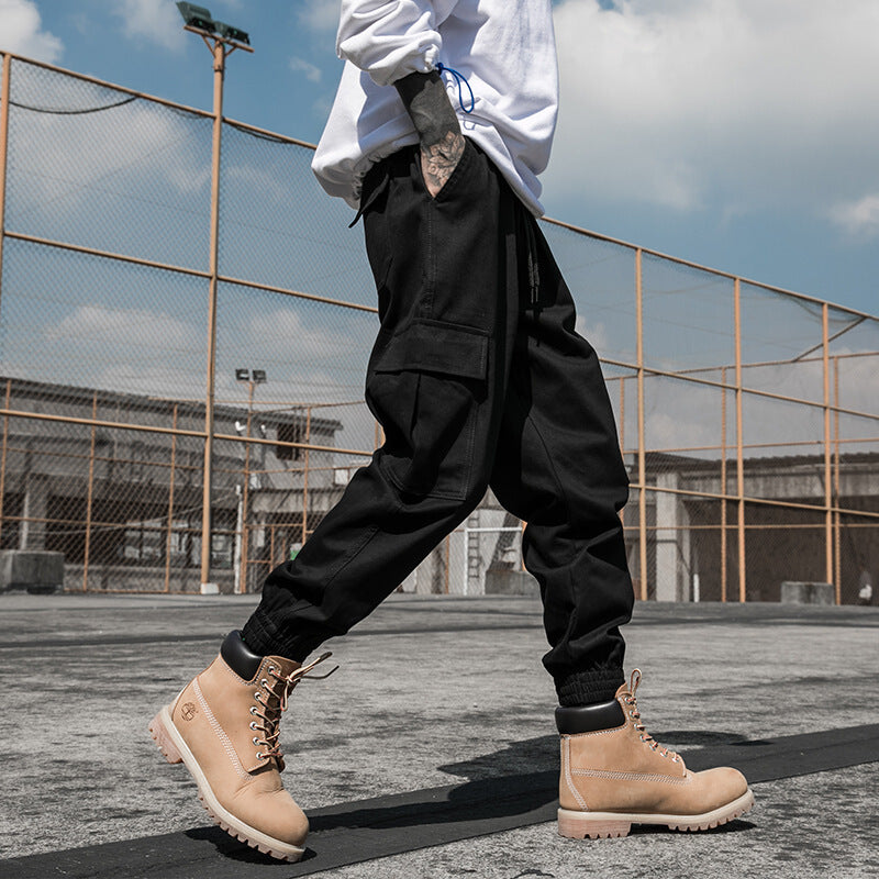 Men’s camouflage loose sweatpants