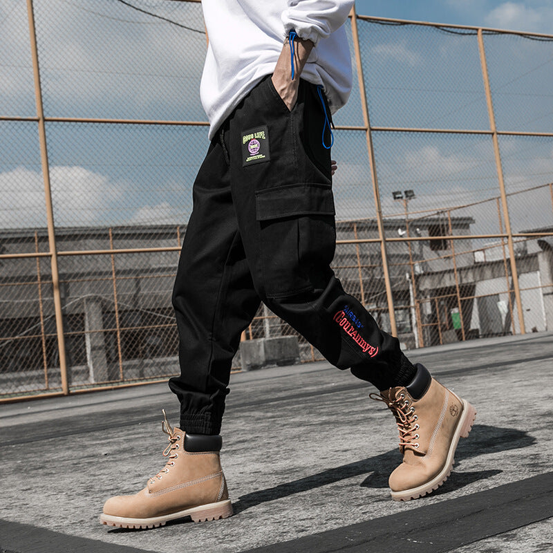 Men’s camouflage loose sweatpants