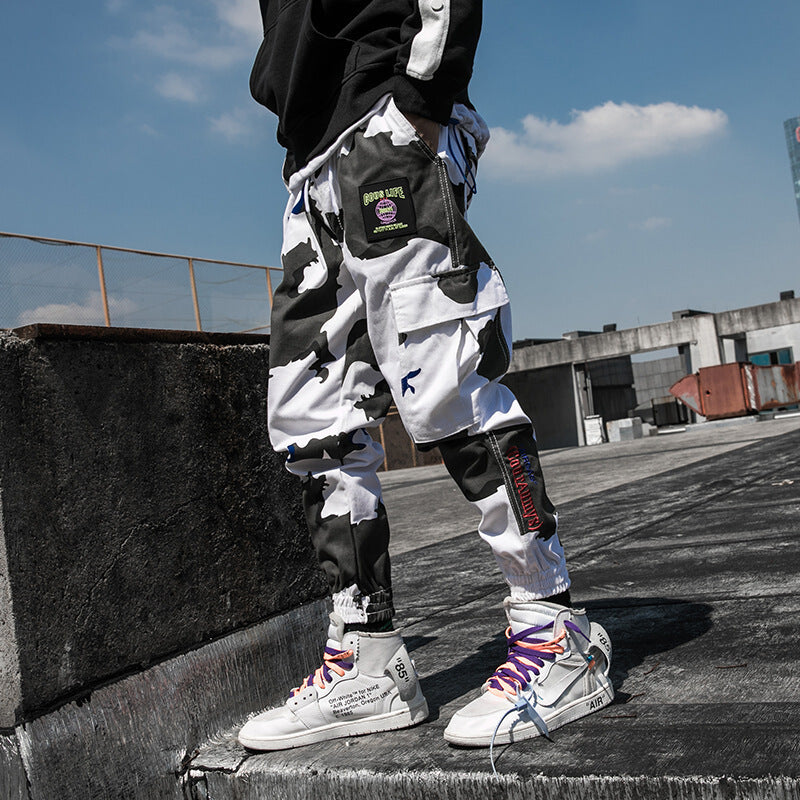 Men’s camouflage loose sweatpants