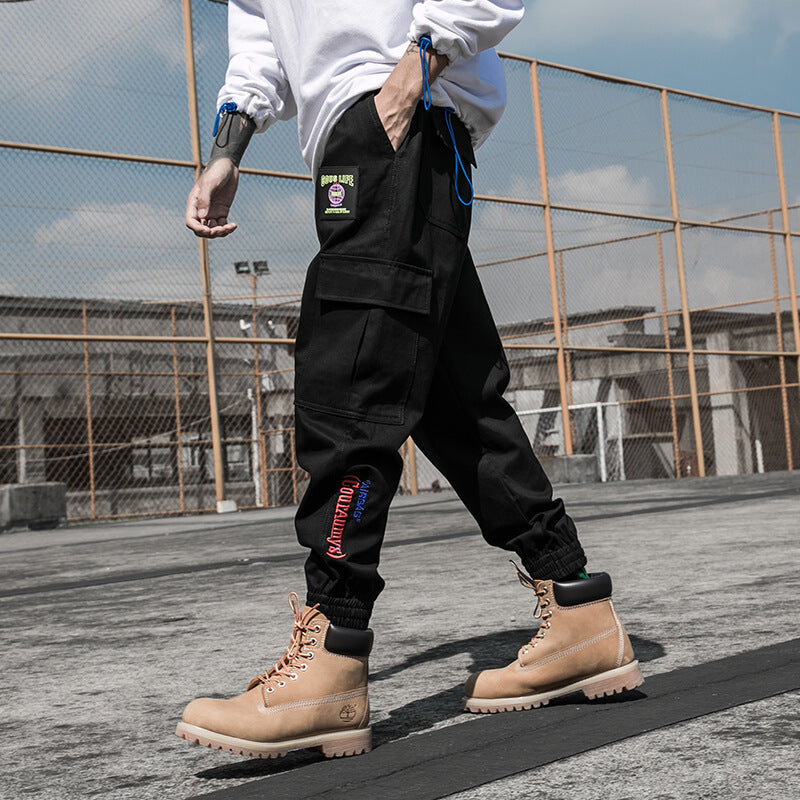 Men’s camouflage loose sweatpants