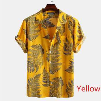 Men’s Youth Fashion Slim-fitting Cool Short Sleeve - 4 Style / S