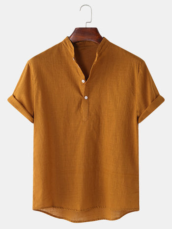 Men’s Youth Fashion Slim-fitting Cool Short Sleeve - 7 Style / S