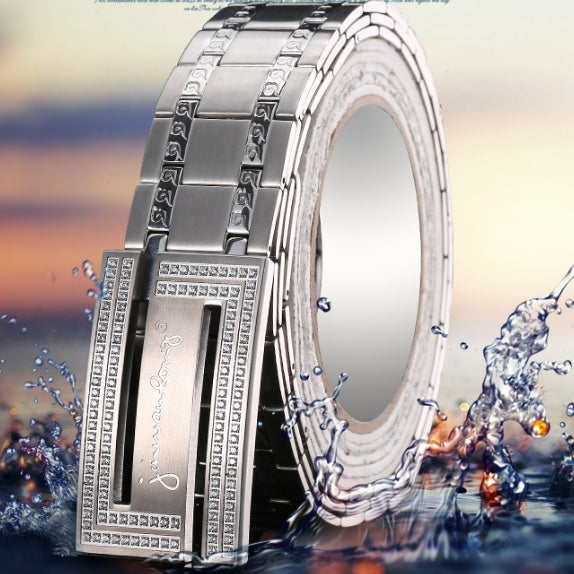 Men’s Stainless Steel Belt - B / 105cm