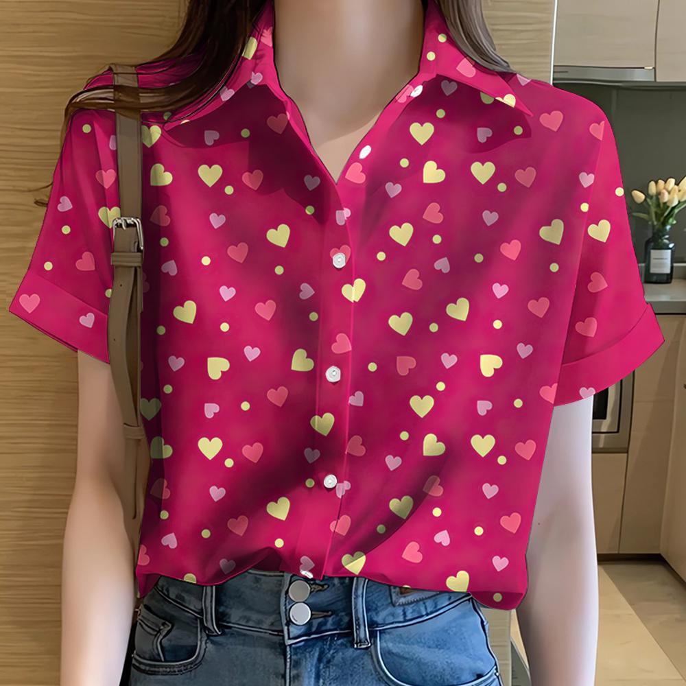 European Size Beach Hawaiian Women’s Shirt - YX10625 / S