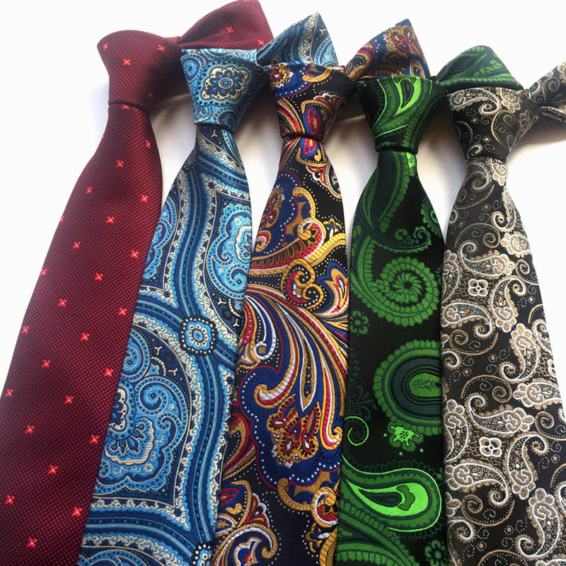 Men’s Casual Formal Wear Polyester Jacquard Tie