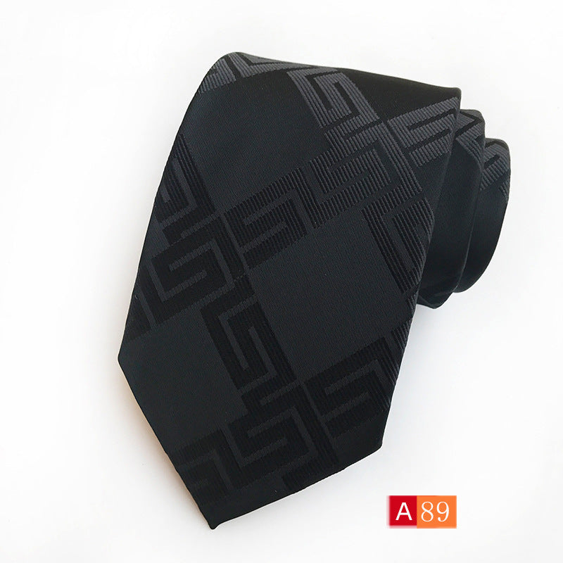 Men’s Casual Formal Wear Polyester Jacquard Tie - A089