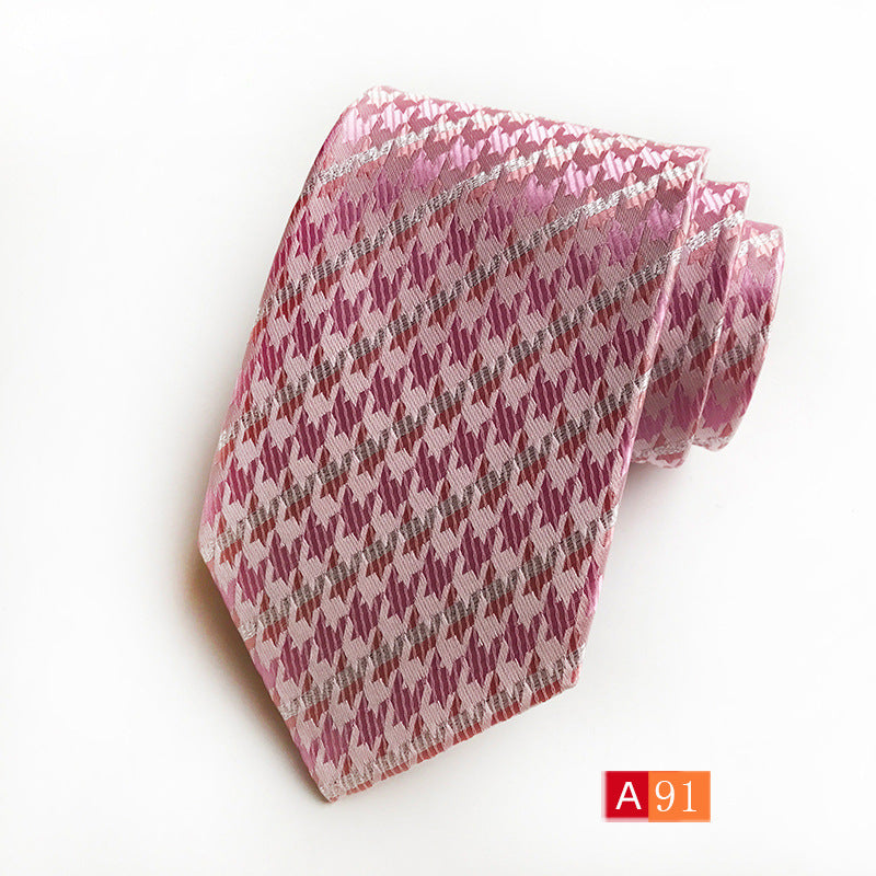 Men’s Casual Formal Wear Polyester Jacquard Tie - A091