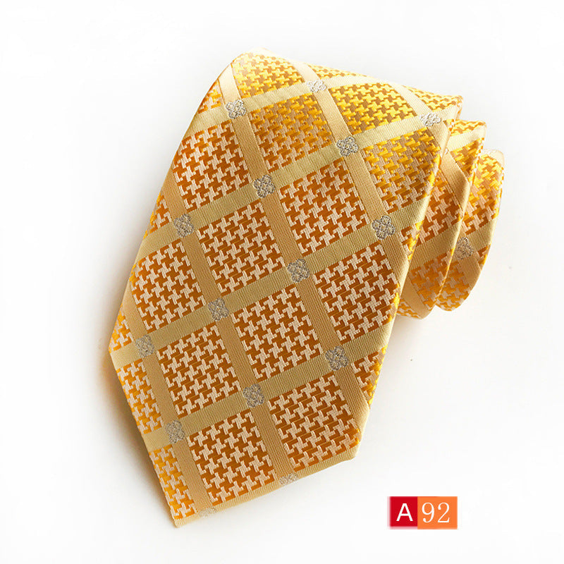 Men’s Casual Formal Wear Polyester Jacquard Tie - A092