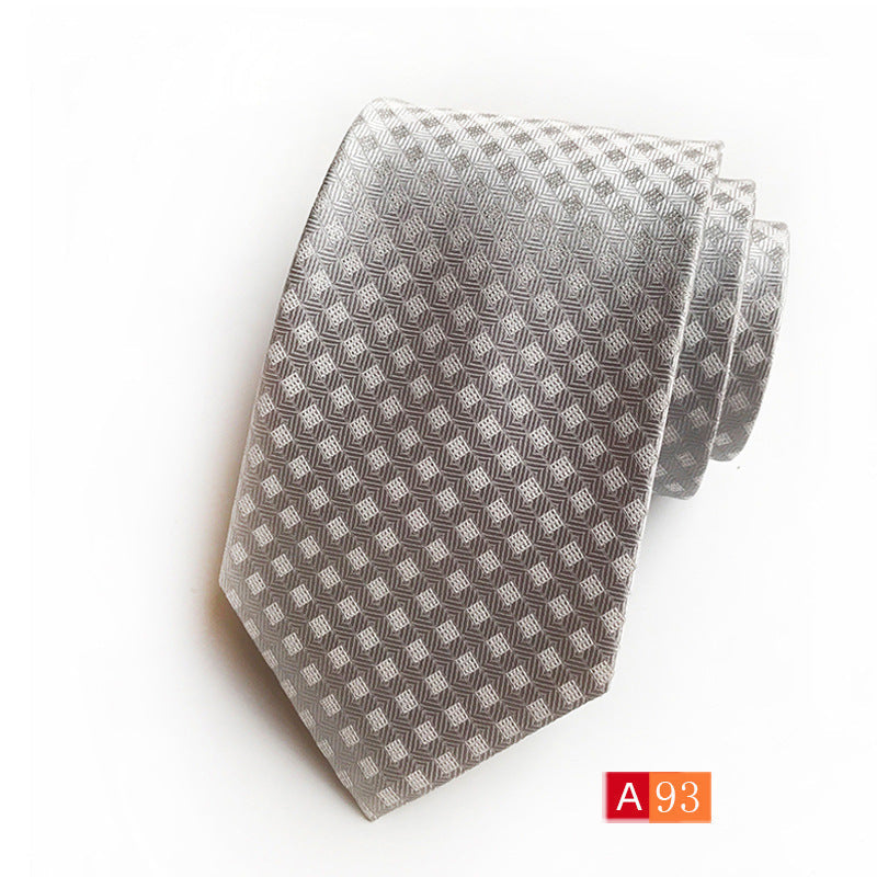 Men’s Casual Formal Wear Polyester Jacquard Tie - A093