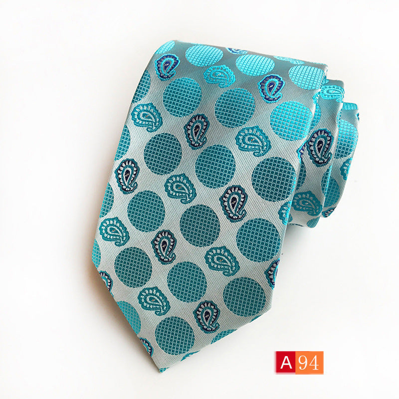Men’s Casual Formal Wear Polyester Jacquard Tie - A094