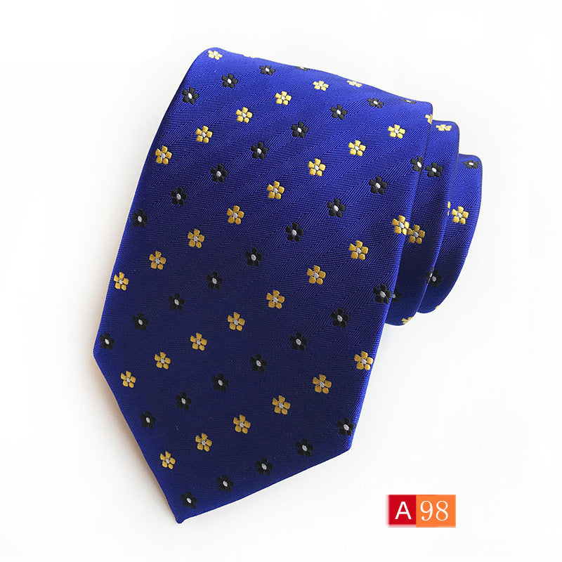 Men’s Casual Formal Wear Polyester Jacquard Tie - A098