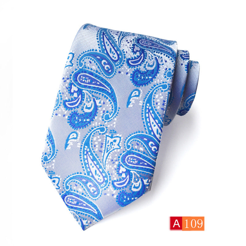Men’s Casual Formal Wear Polyester Jacquard Tie - A109