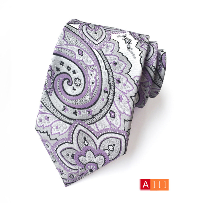 Men’s Casual Formal Wear Polyester Jacquard Tie - A111