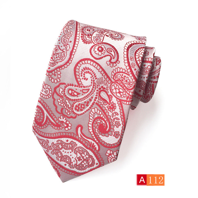 Men’s Casual Formal Wear Polyester Jacquard Tie - A112