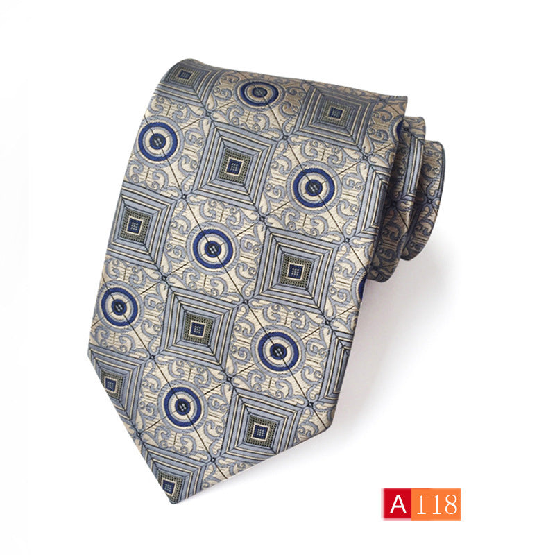 Men’s Casual Formal Wear Polyester Jacquard Tie - A118