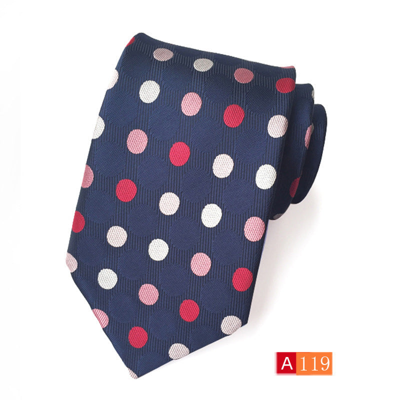 Men’s Casual Formal Wear Polyester Jacquard Tie - A119