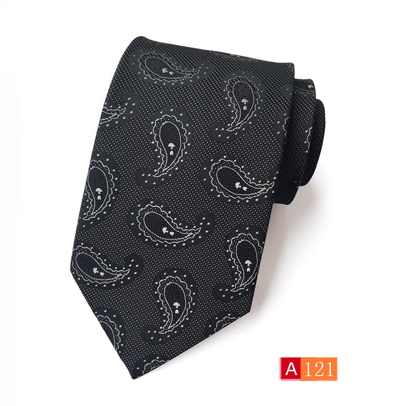 Men’s Casual Formal Wear Polyester Jacquard Tie - A121