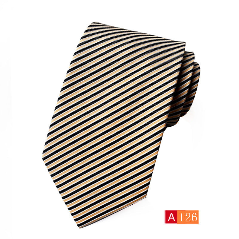 Men’s Casual Formal Wear Polyester Jacquard Tie - A126