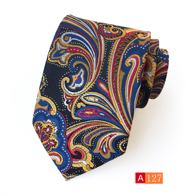 Men’s Casual Formal Wear Polyester Jacquard Tie - A127