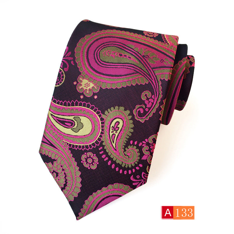 Men’s Casual Formal Wear Polyester Jacquard Tie - A133