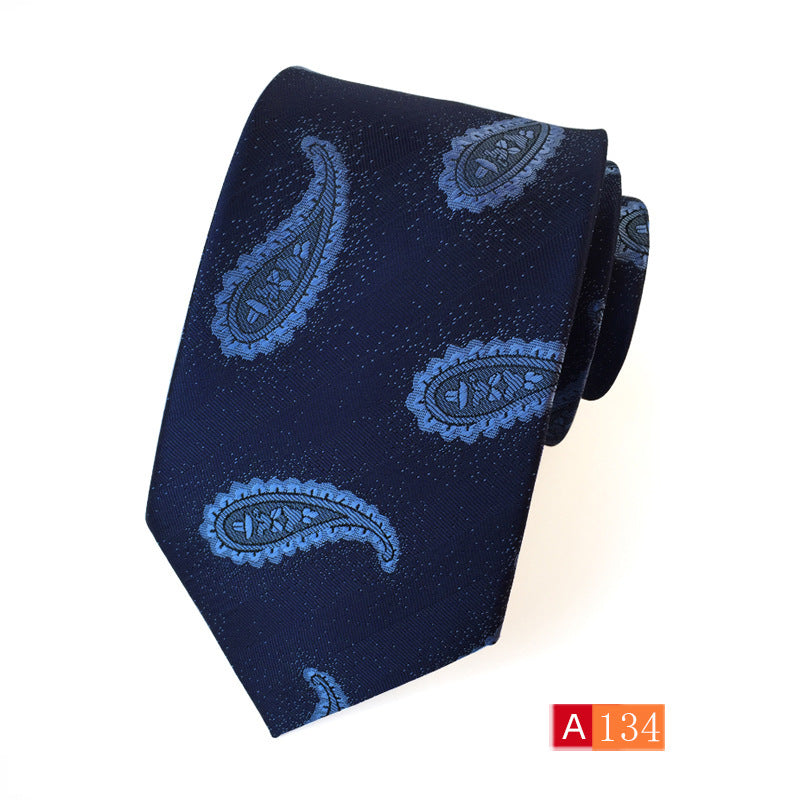 Men’s Casual Formal Wear Polyester Jacquard Tie - A134