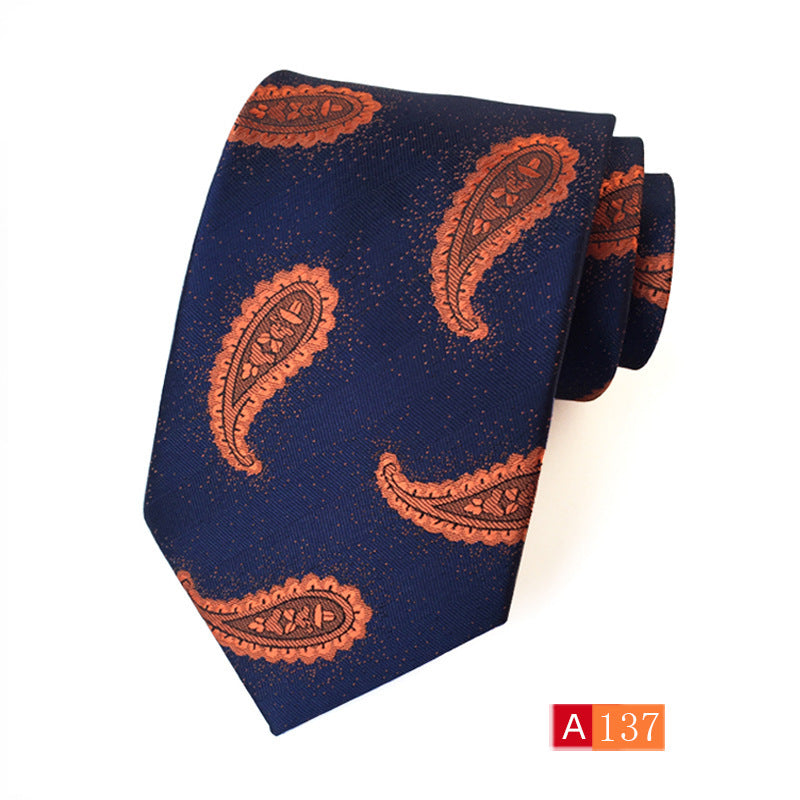 Men’s Casual Formal Wear Polyester Jacquard Tie - A137