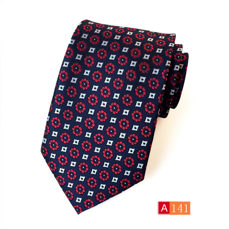 Men’s Casual Formal Wear Polyester Jacquard Tie - A141