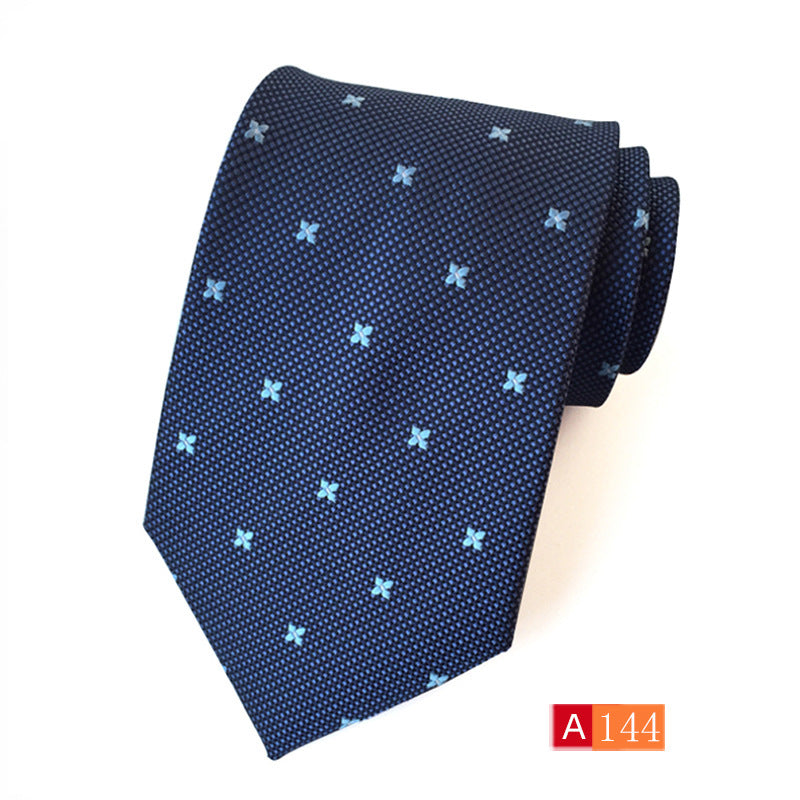 Men’s Casual Formal Wear Polyester Jacquard Tie - A144
