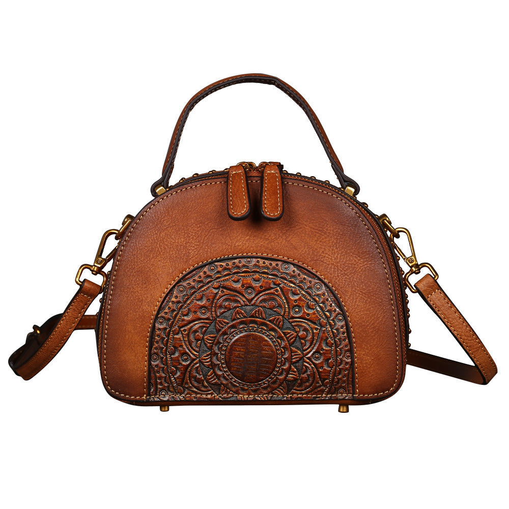 Unleash Global Luxury Fashion Brand Style - Orange Brown
