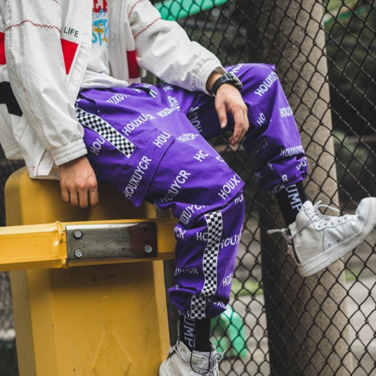 Letter Print Men’s Growth Fashion And Comfort Pants