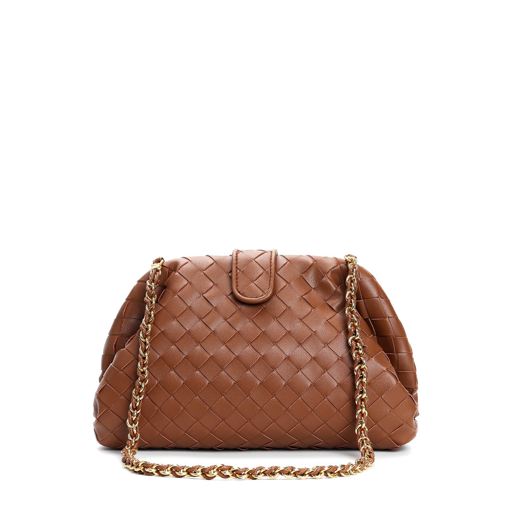 Unleash Luxury Genuine Leather 9919B Green Collection - Caramel 9919B
